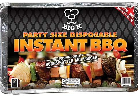 Big K Party Size Disposable Instant BBQ