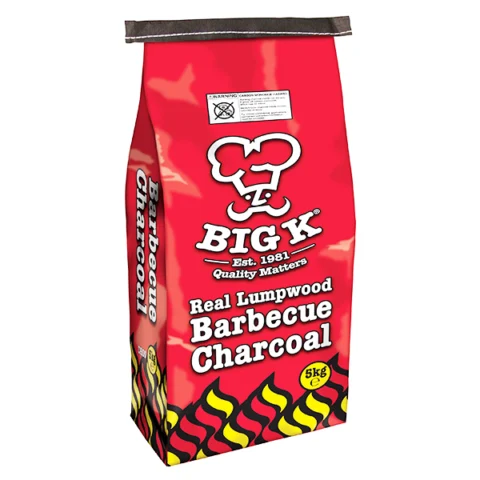 Big K Real Lumpwood Barbecue Charcoal 5kg