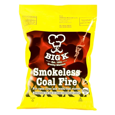 Big K Smokeless Coal Fire Pieces 10kg