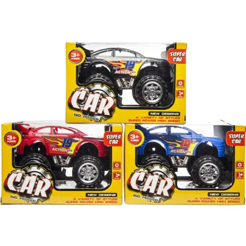 Big Wheel Monster Truck Car Assorted Colours