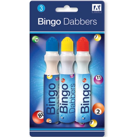 Bingo Dabbers Assorted Colours 2 Pack