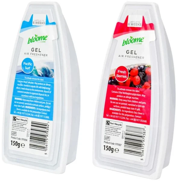 Bloome Berries & Pacific Surf Gel Boat Air Freshener 150g