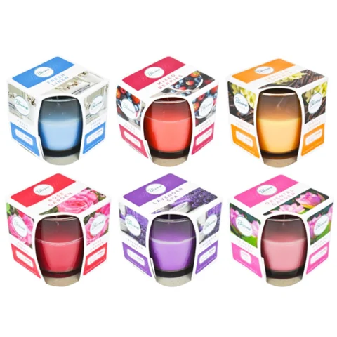 Bloome Fragranced Glass Jar Candles Assorted