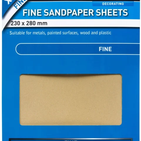 Bluespot 10 Piece Fine Sandpapers