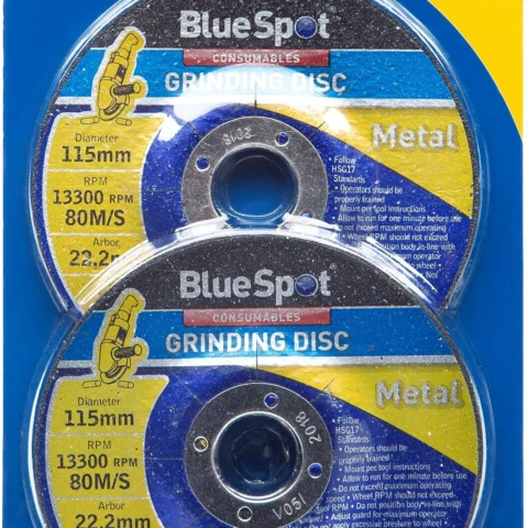 Bluespot Metal Grinding Discs 4.5" X 2