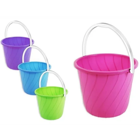 Bucket With Handle 7l 4 Assorted Colours