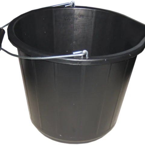 Builders Bucket Black 14L