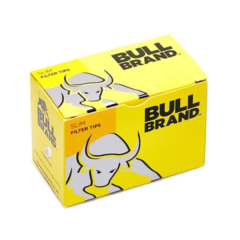 Bull Brand Slim 6mm Filter Tips 10 Pack
