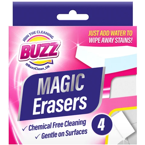 Buzz Magic Erasers 4 Pack