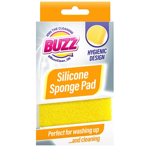 Buzz Yellow Silicone Sponge Pad