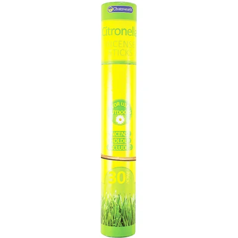 Chatsworth Citronella Outdoor Incense Sticks 30 Packs