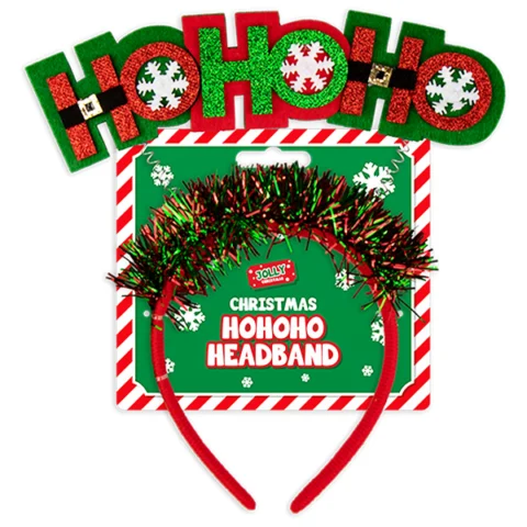 Christmas Novelty Ho Ho Ho Head Boppers