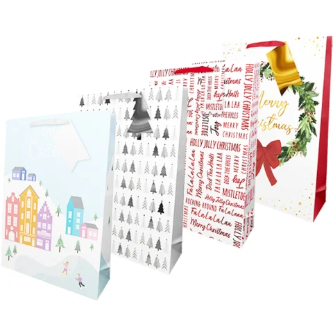 Christmas Traditional Luxury Xl Gift Bag Assorted