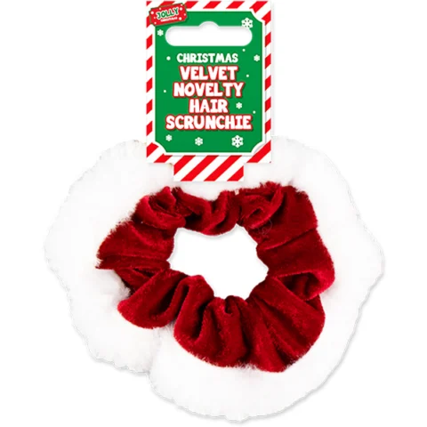 Christmas Velvet Hair Scrunchie