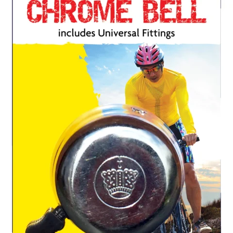 Chrome Cycle Bell 52mm