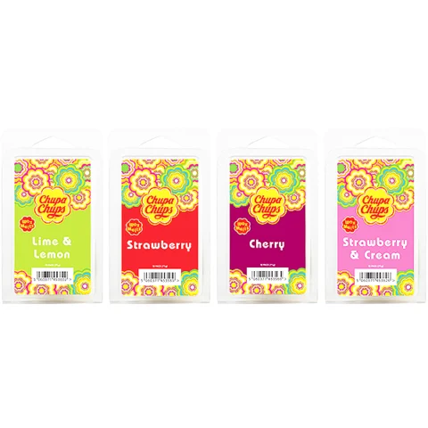 Chupa Chups 4 Assorted 12 Cell Wax Melts