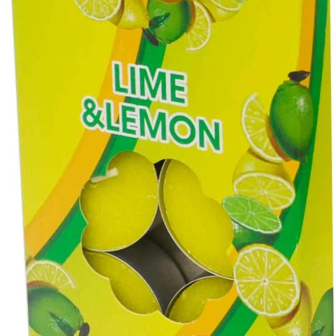 Chupa Chups Tealights Lime And Lemon 10 Pack