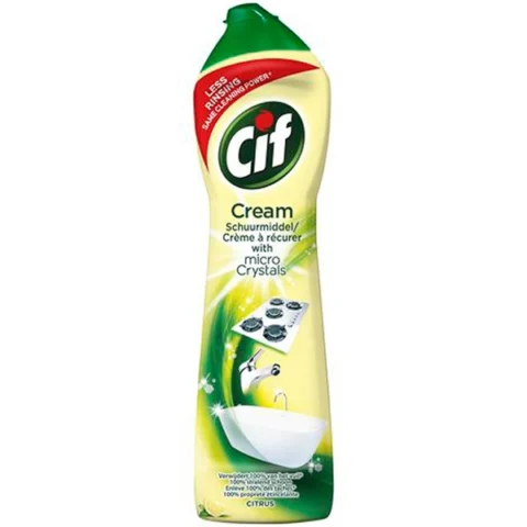 Cif Lemon Cream With Micro Particles 500ml