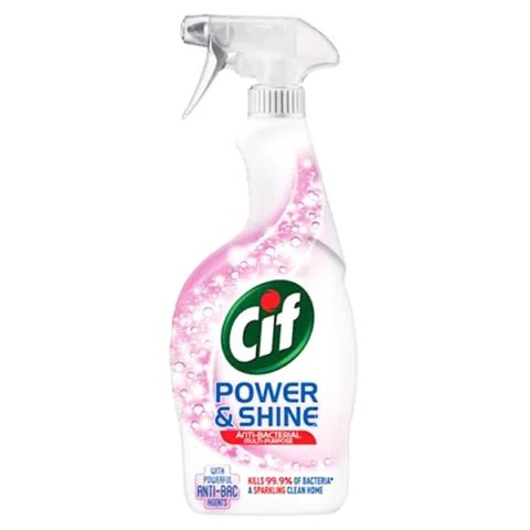 Cif Power & Shine Bleach Anti-Bacterial Cleaning Spray 700ml