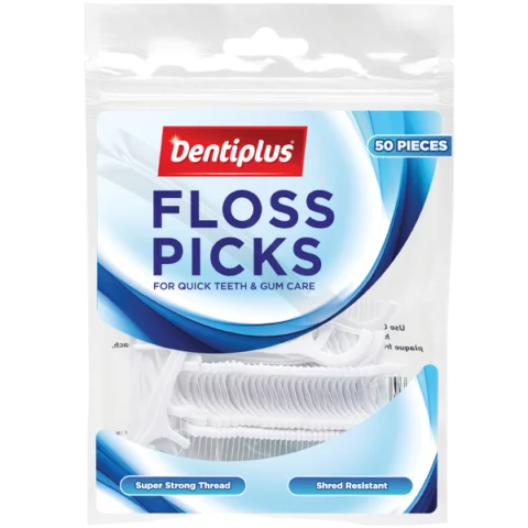 Claradent Dental Floss Picks 50 Pack