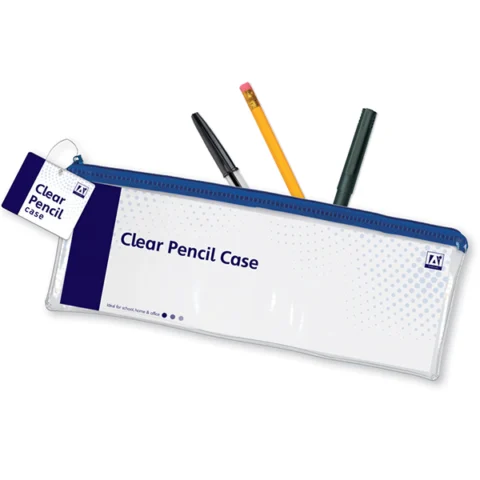 Clear Plastic Pencil Case