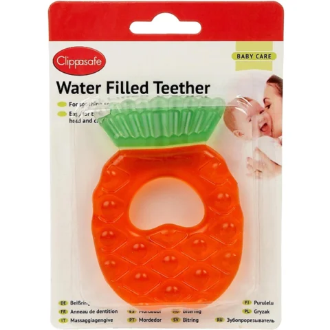 Clippasafe Water-Filled Pineapple Baby Teether