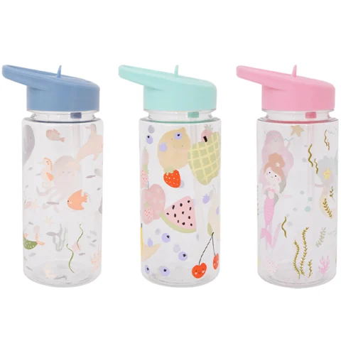 Coco & Gray Printed Kids Water Bottle 500ml Assorted