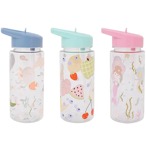 Coco & Gray Printed Kids Water Bottle 500ml Assorted