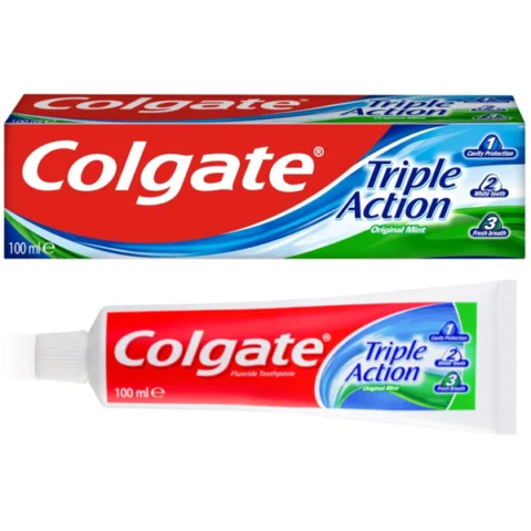 Colgate Original Mint Triple Action Toothpaste 100ml