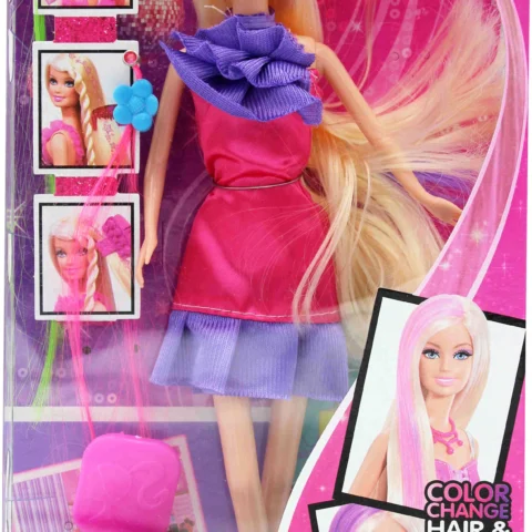 Colour Change Hair And Make Up Doll