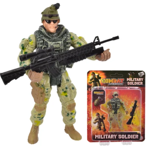 Combat Mission Military Soldier Action Figure Assorted