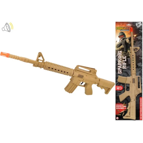 Combat Mission Sparkling Rifle Toy 66cm