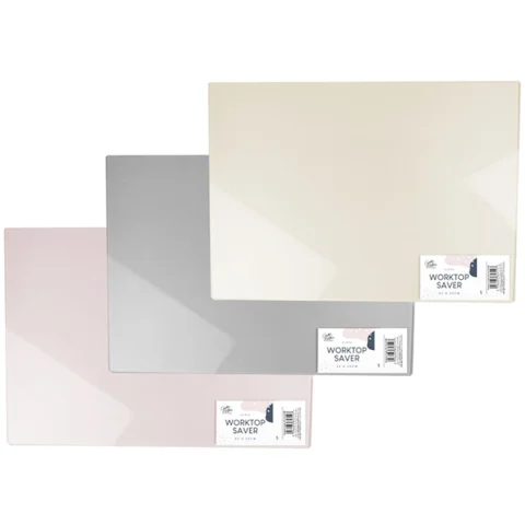 Cooke & Miller Glass Worktop Saver 35cm X 25cm Assorted Colours