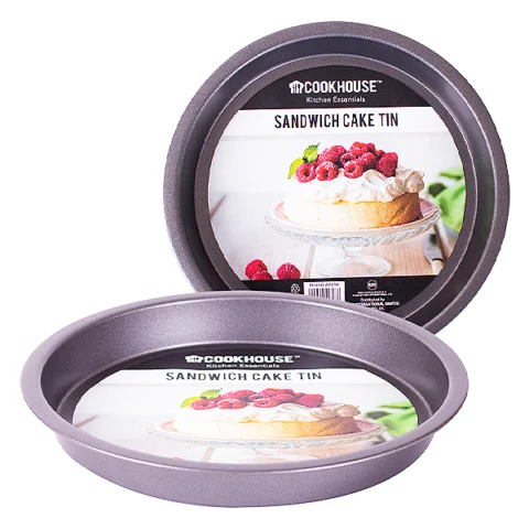 Cookhouse Non-Stick Sandwich Cake Tin 20.5cm