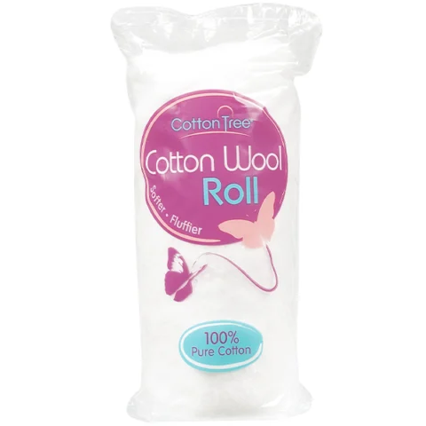 Cotton Tree 100% Cotton Wool Roll 80G