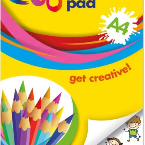 Cre8 A4 White Drawing Pad