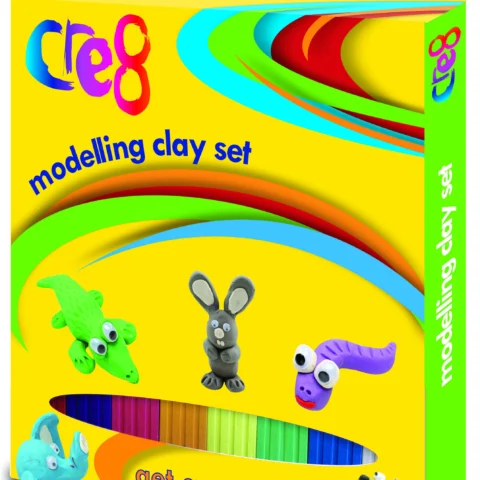 Cre8 Assorted Colour Modelling Clay Set