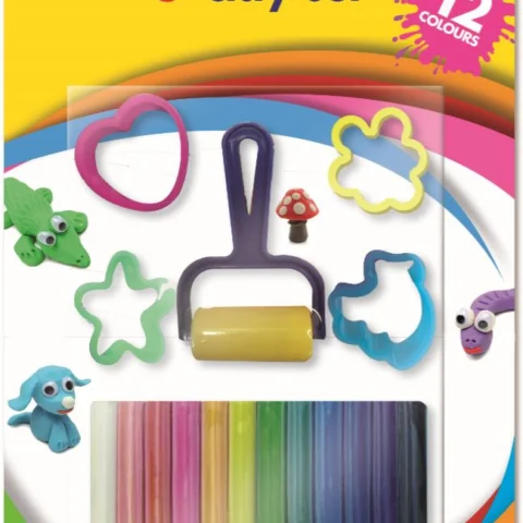 Cre8 Assorted Colour Modelling Clay Set