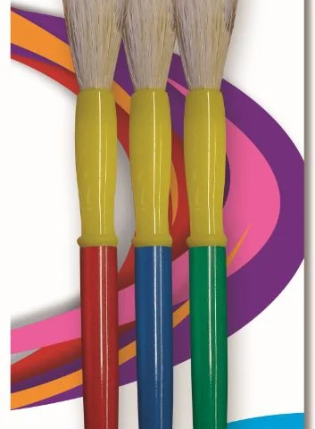 Cre8 Chunky Paint Brushes 3 Pack