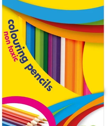 Cre8 Colouring Pencils Assorted 12 Pack