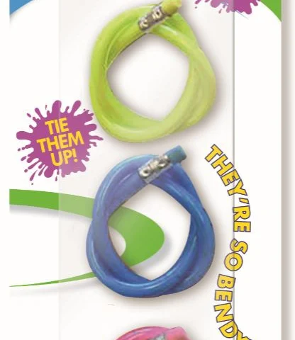 Cre8 Flexible Pencils Assorted Colours 3 Pack