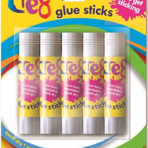 Cre8 Glue Sticks 5 Pack