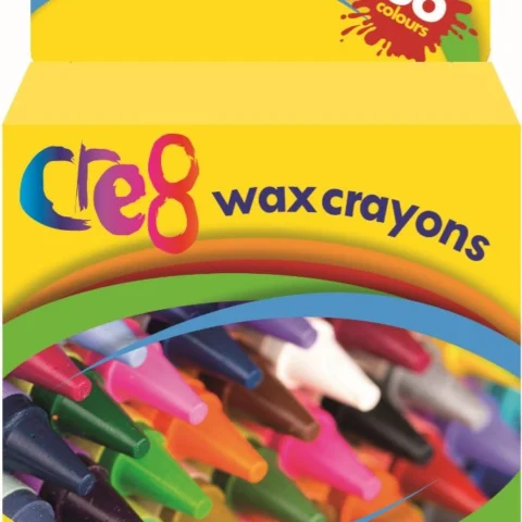Cre8 Wax Crayons Assorted Colours 36pk