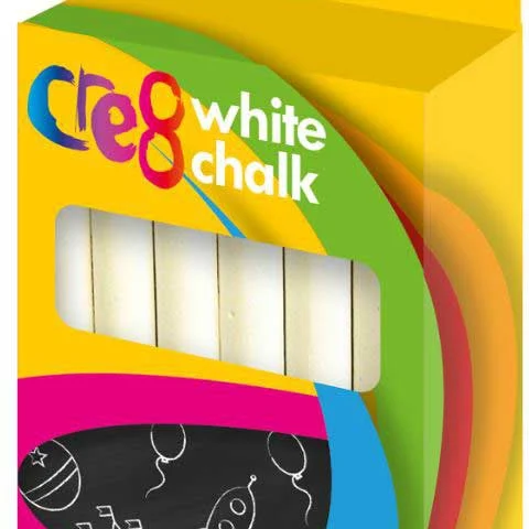 Cre8 White Chalk 12 Pack