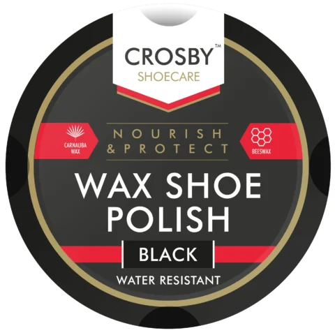 Crosby Black Wax Shoe Polish