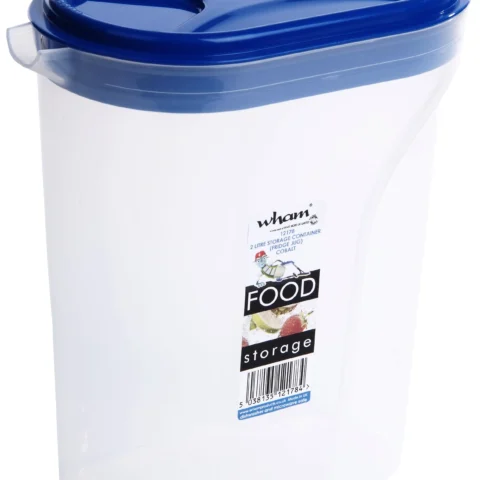Cuisine 2l Fridge Jug/Store Container & Lid (Bpa Free)