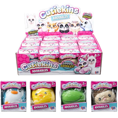 Cutiekins Super Squishy Adorables Toys Assorted