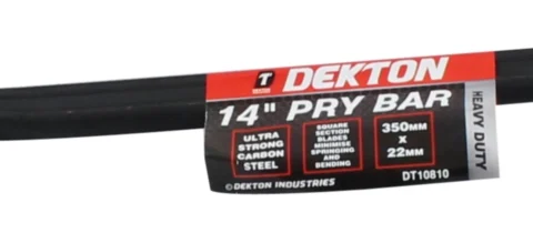 Dekton 14" Pry Bar Oval Shank With Groove