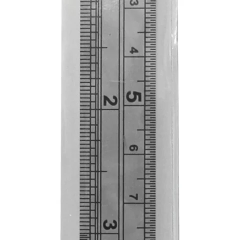 Dekton 150mm Stainless Steel Imperial And Metric Markings Ruler