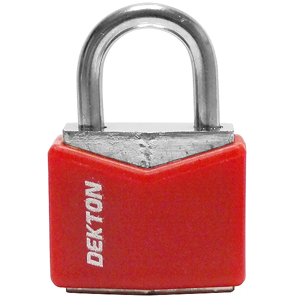 Dekton 25mm Protected Steel Padlock With 3 Keys